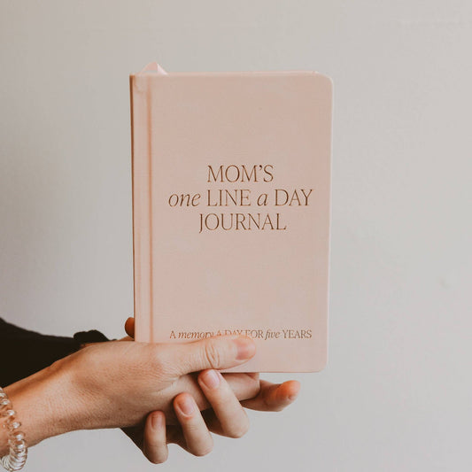 Mom's One Line A Day Leather Journal - SPARROW