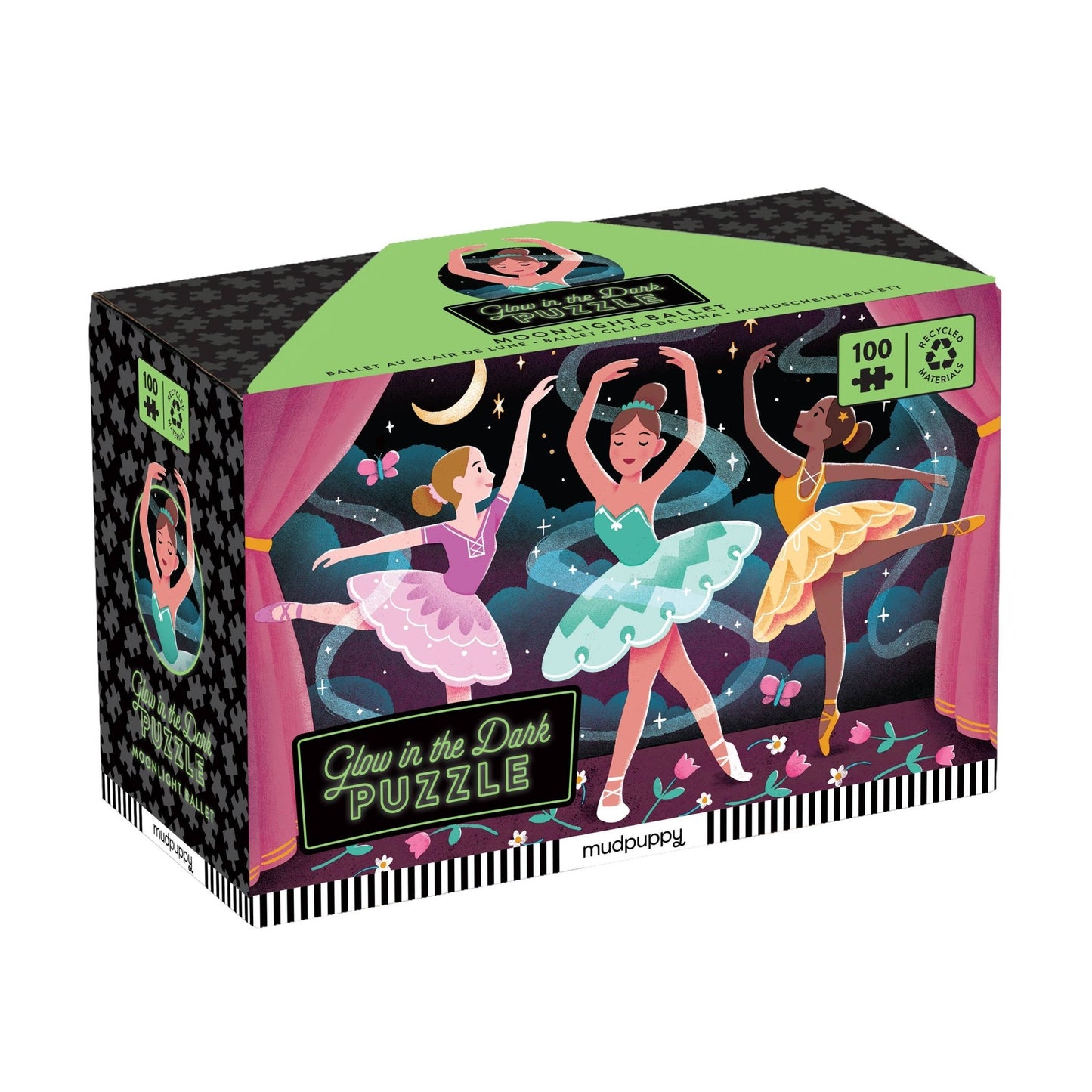 Moonlight Ballet 100 Piece Glow in the Dark Puzzle - SPARROW