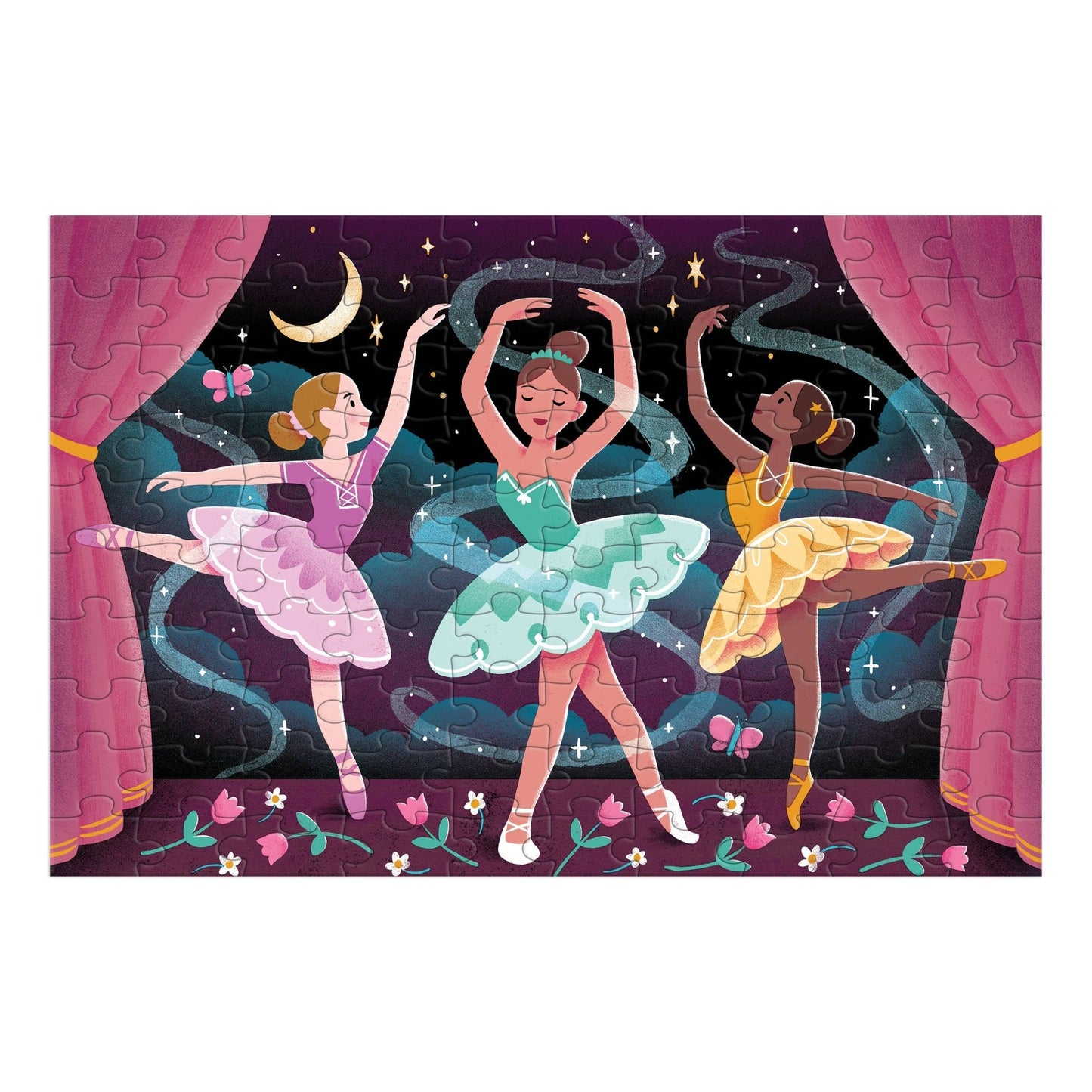 Moonlight Ballet 100 Piece Glow in the Dark Puzzle - SPARROW