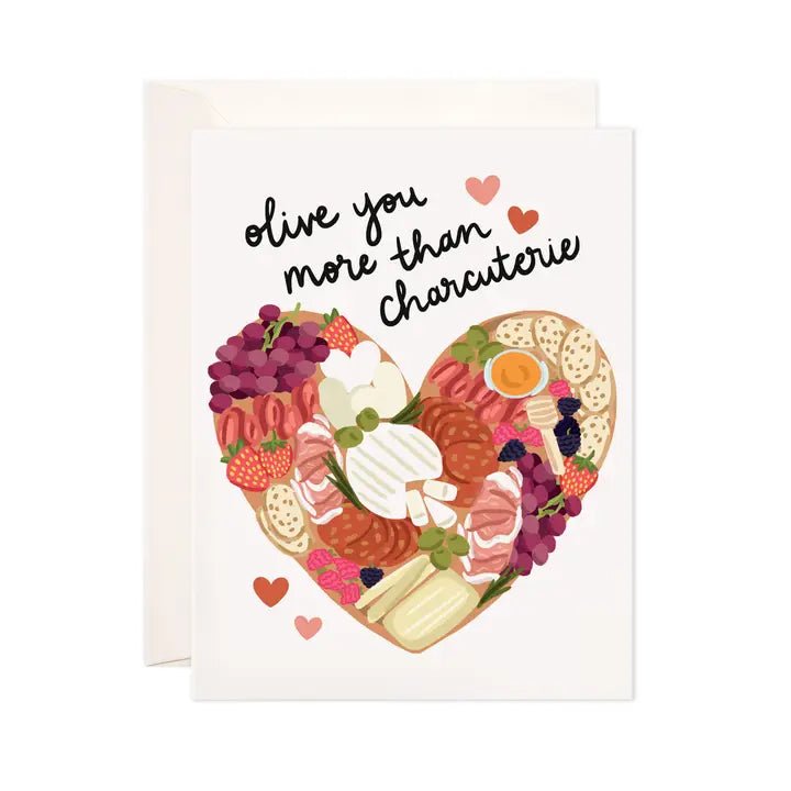 More Than Charcuterie Greeting Card - Love Card - SPARROW