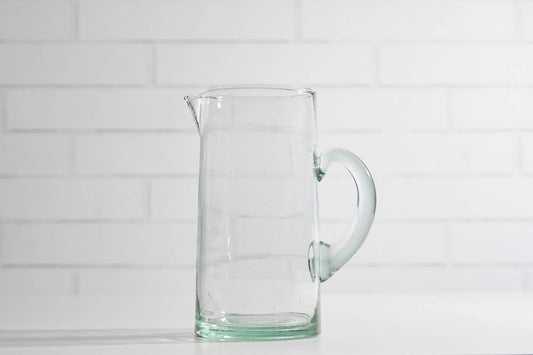 Moroccan Cone Jug - Clear - SPARROW