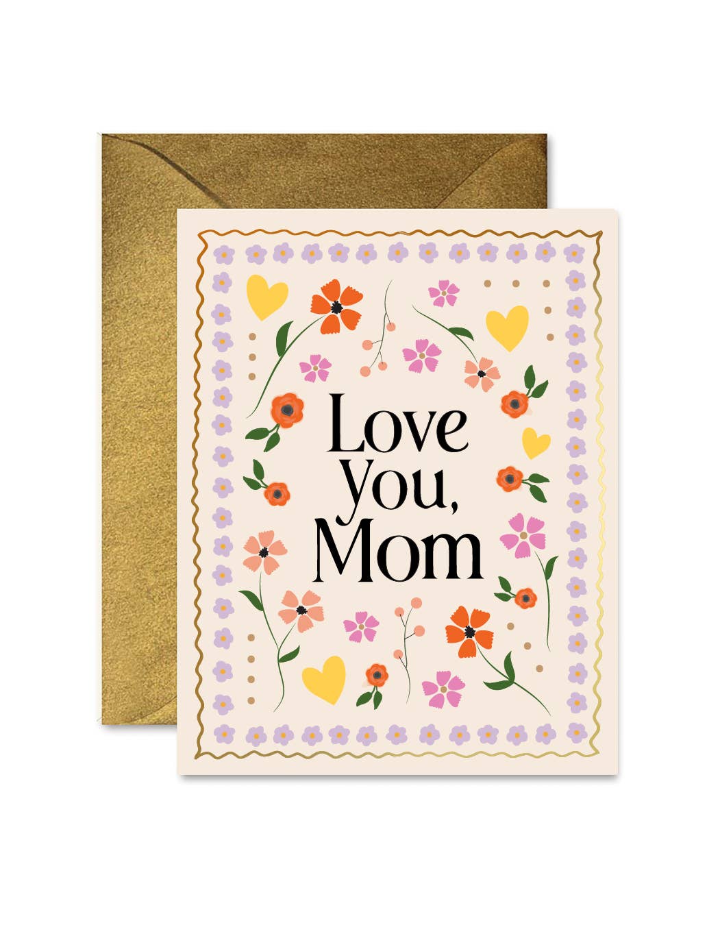 Mosaic Mom Floral Greeting Card - SPARROW
