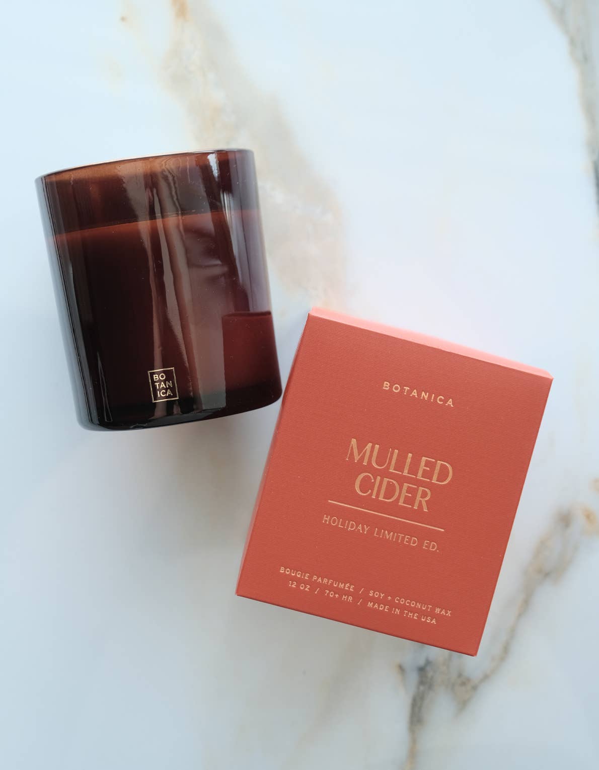 Mulled Cider Holiday Candle | 12oz - SPARROW