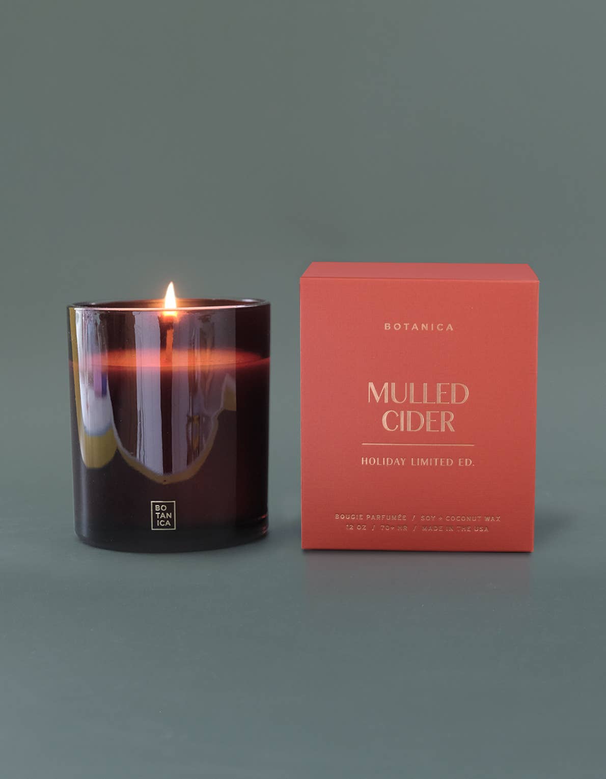 Mulled Cider Holiday Candle | 12oz - SPARROW