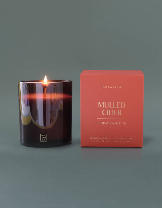 Mulled Cider Holiday Candle | 12oz - SPARROW