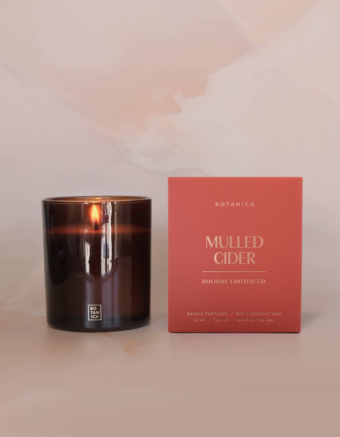 Mulled Cider Holiday Candle | 12oz - SPARROW