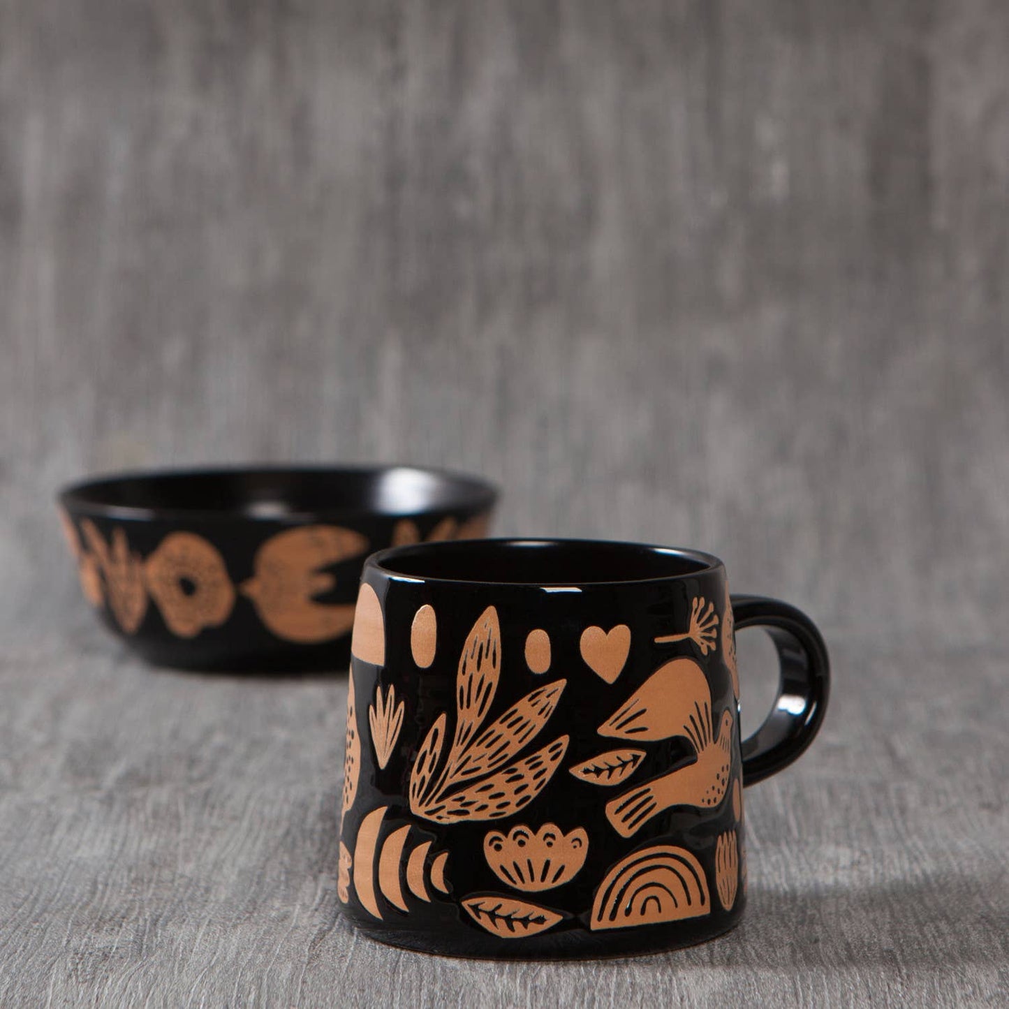 Myth Imprint Stoneware Mugs 12 oz - SPARROW