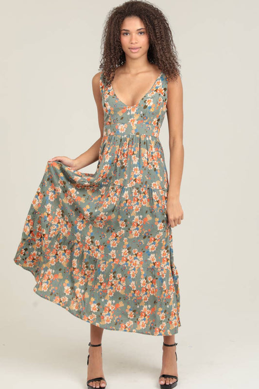 Natalia Maxi Dress - SPARROW