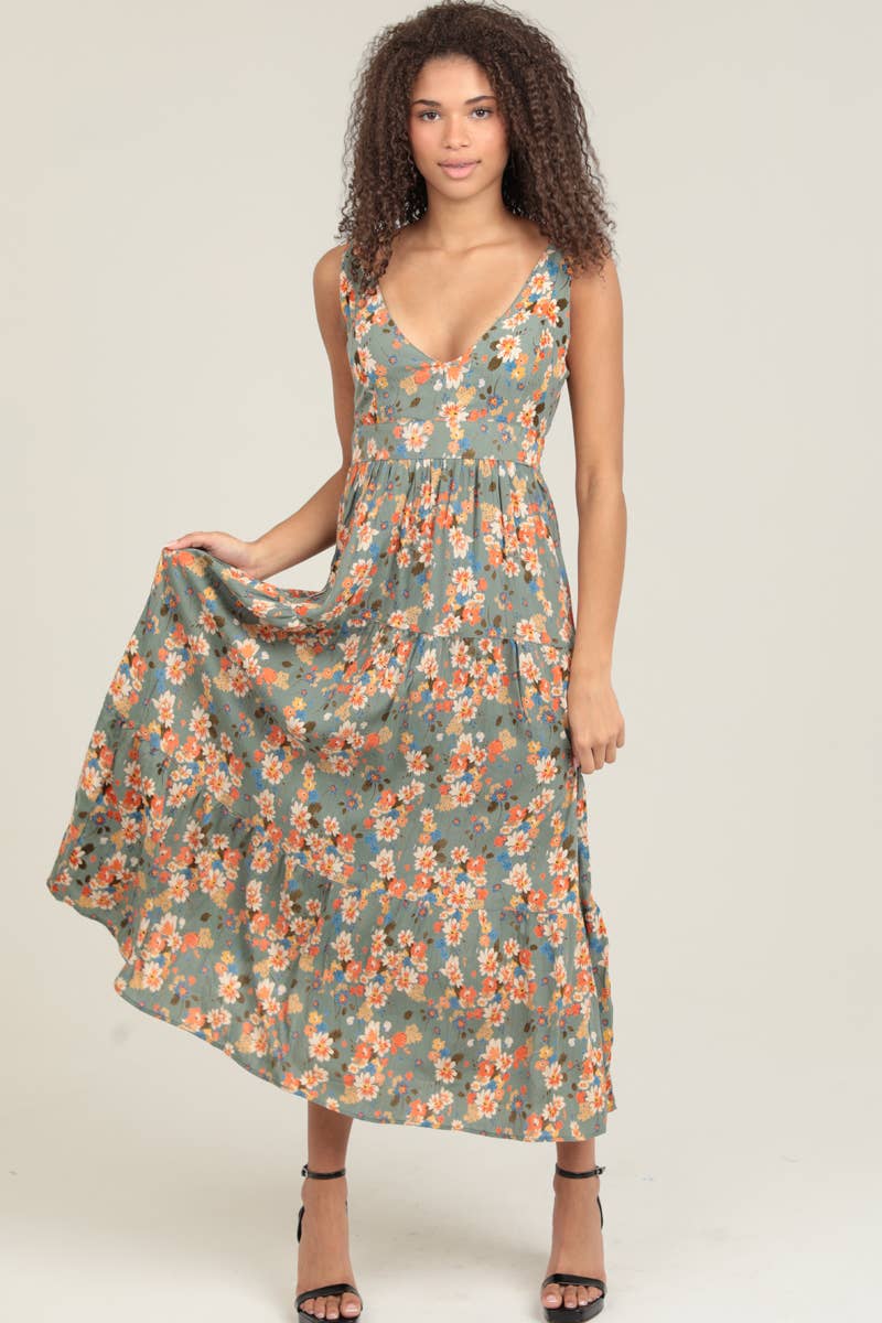 Natalia Maxi Dress - SPARROW