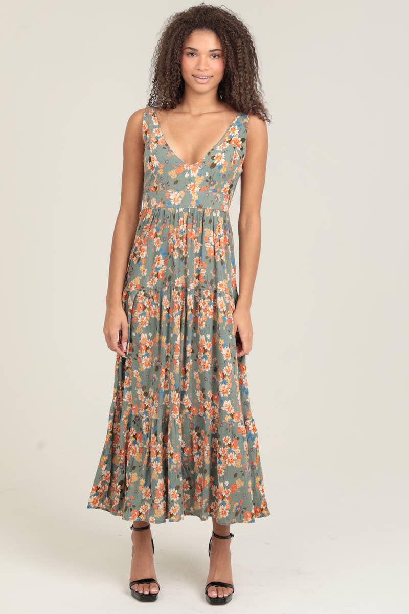 Natalia Maxi Dress - SPARROW