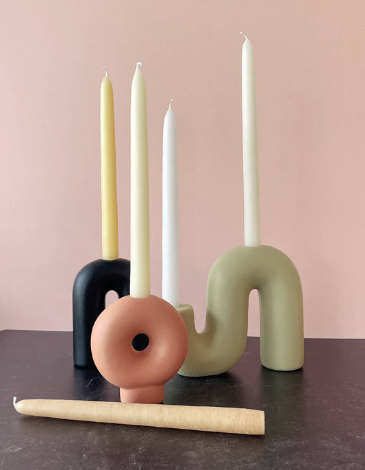 Neutral Taper Candles | Set of 5 - SPARROW