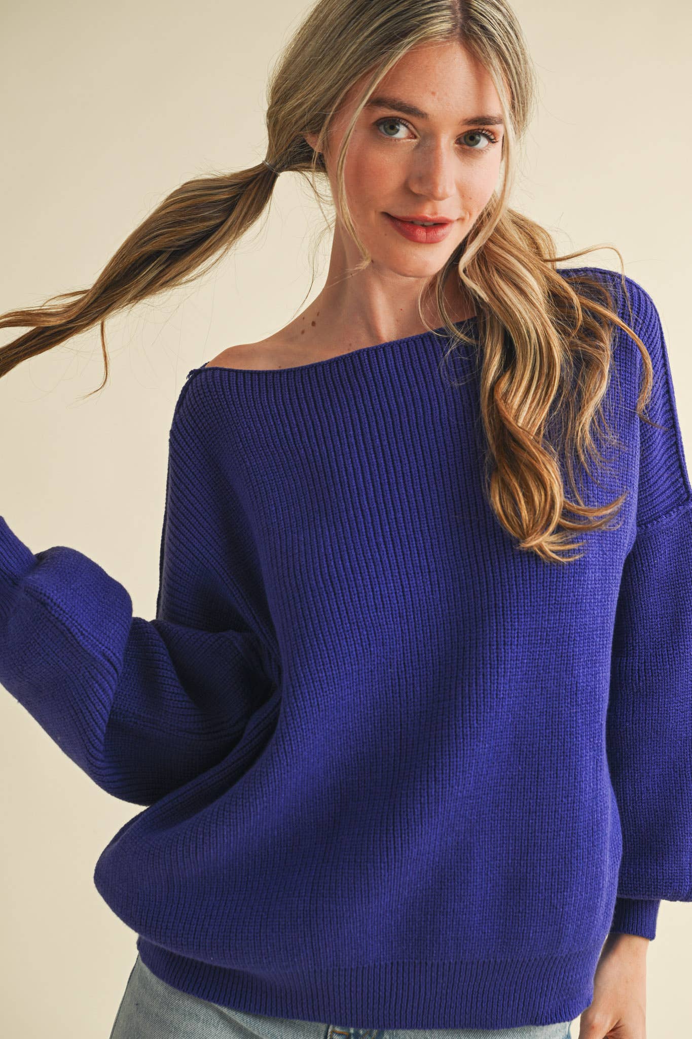 Nico Sweater - Blue - SPARROW