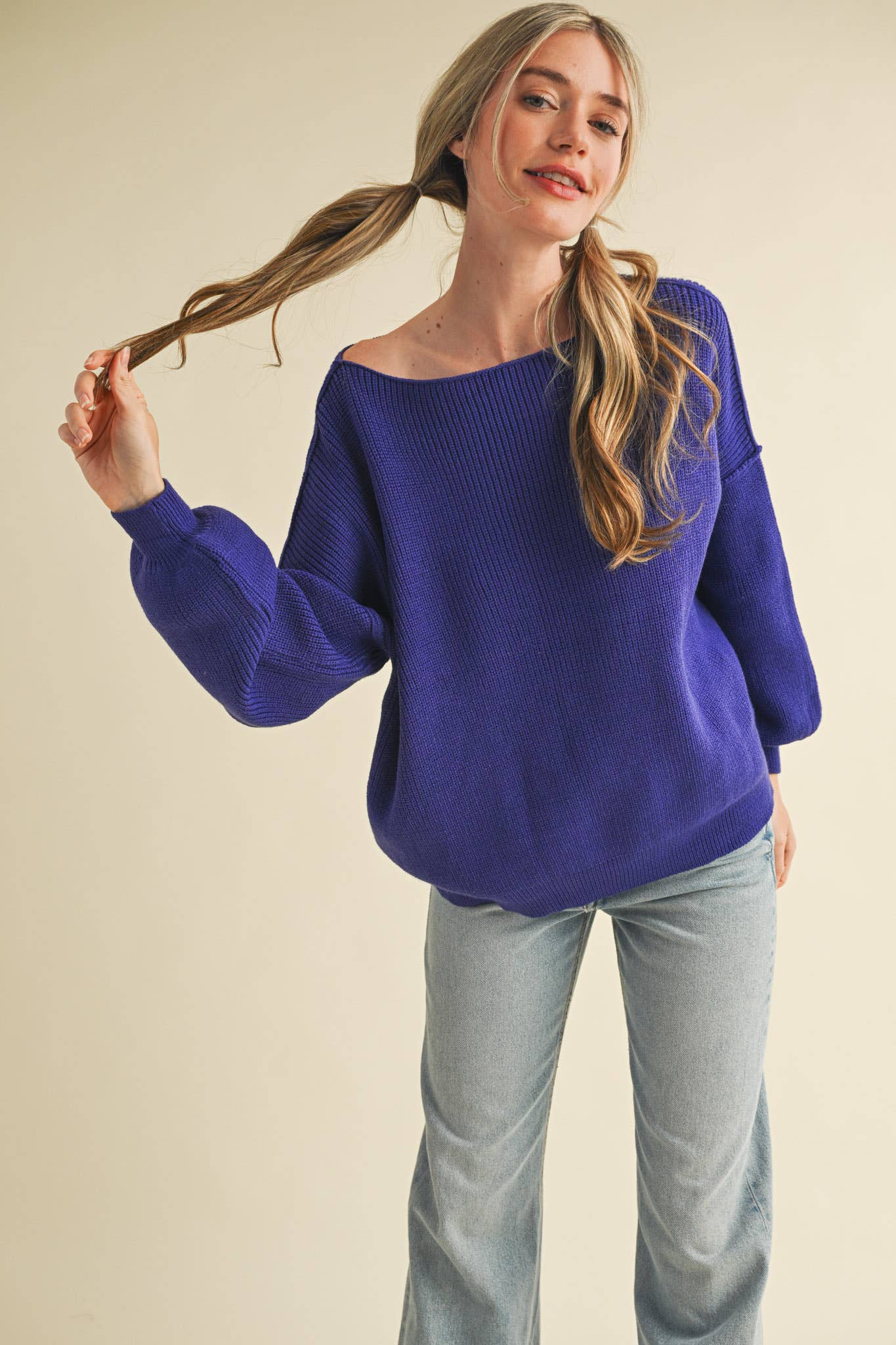 Nico Sweater - Blue - SPARROW