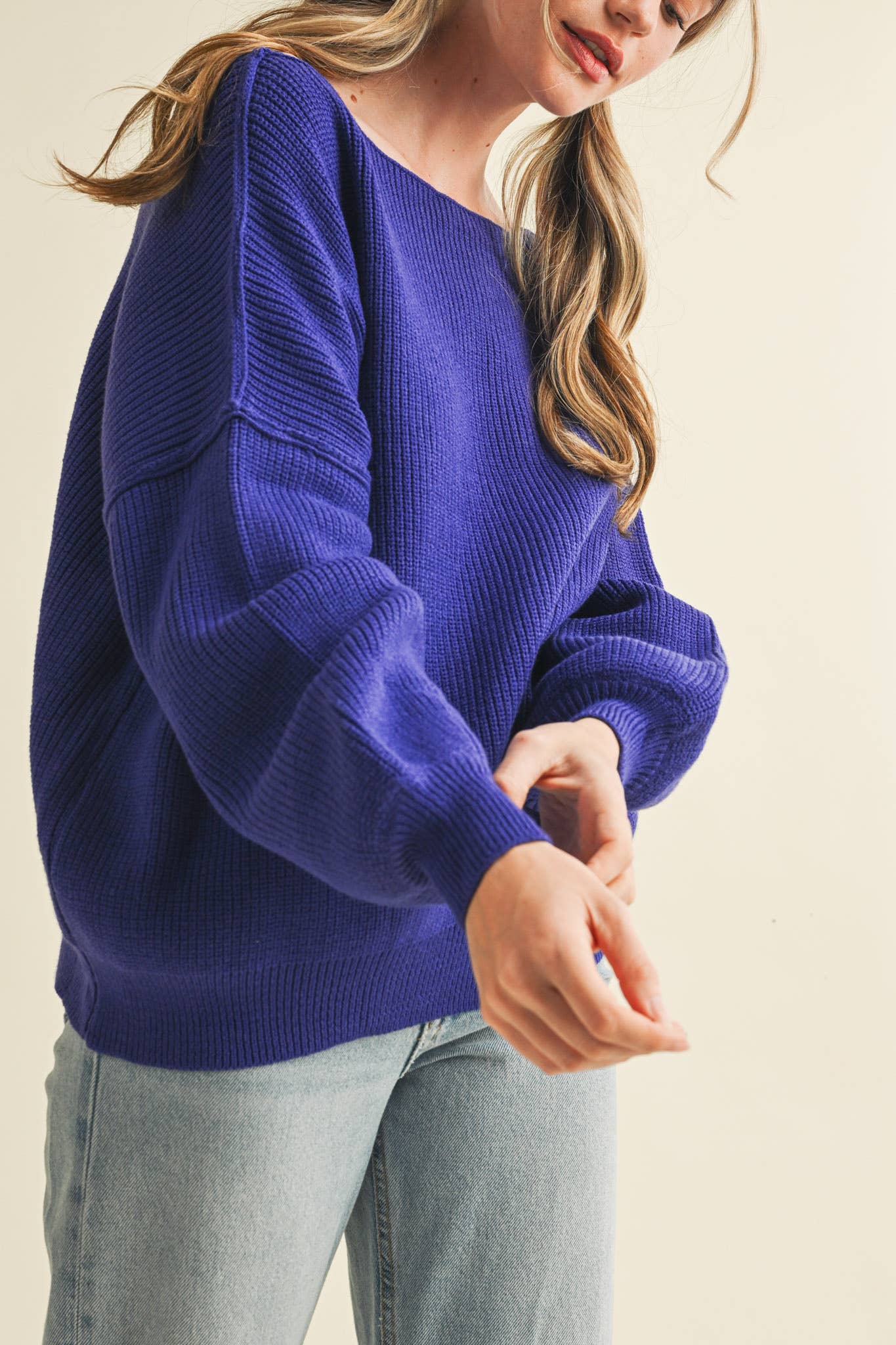 Nico Sweater - Blue - SPARROW