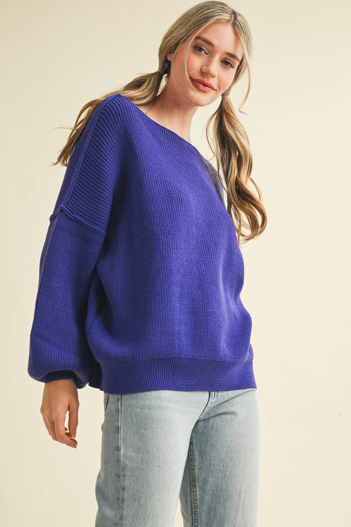 Nico Sweater - Blue - SPARROW