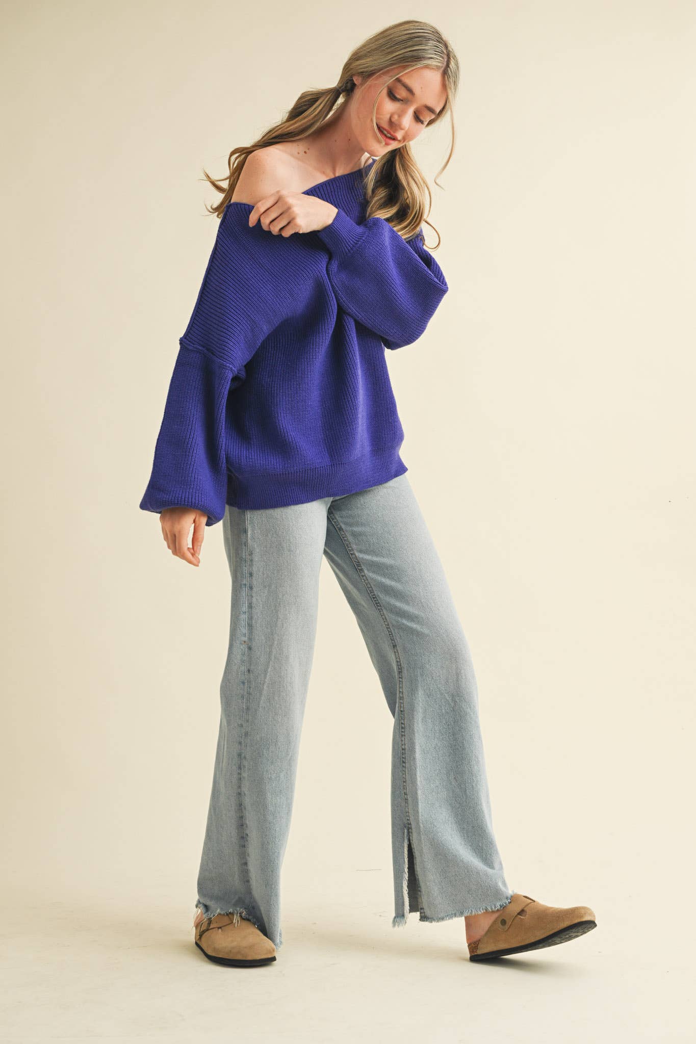 Nico Sweater - Blue - SPARROW