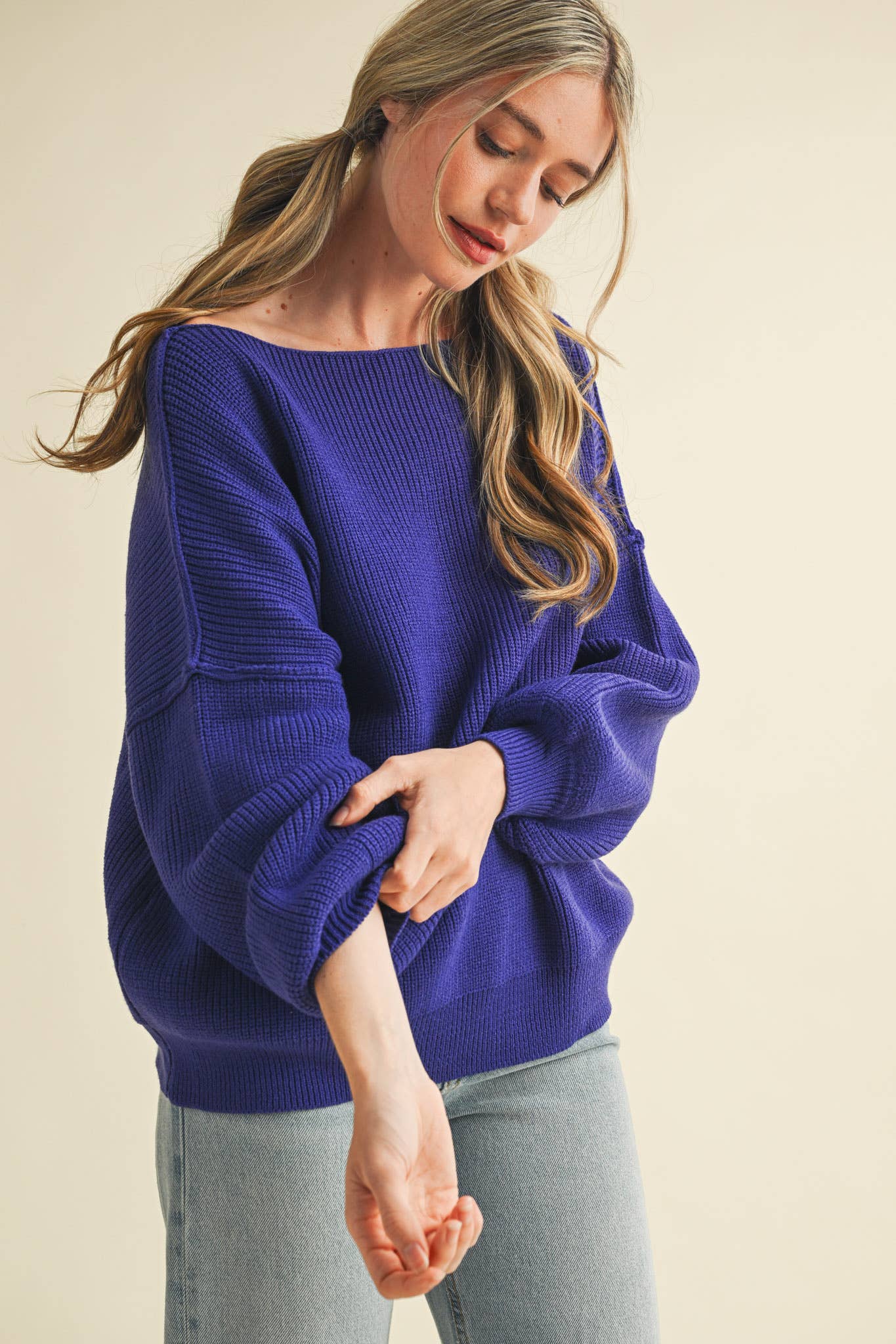 Nico Sweater - Blue - SPARROW