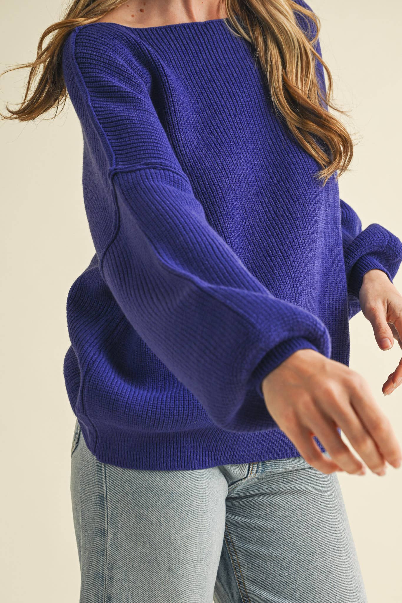 Nico Sweater - Blue - SPARROW
