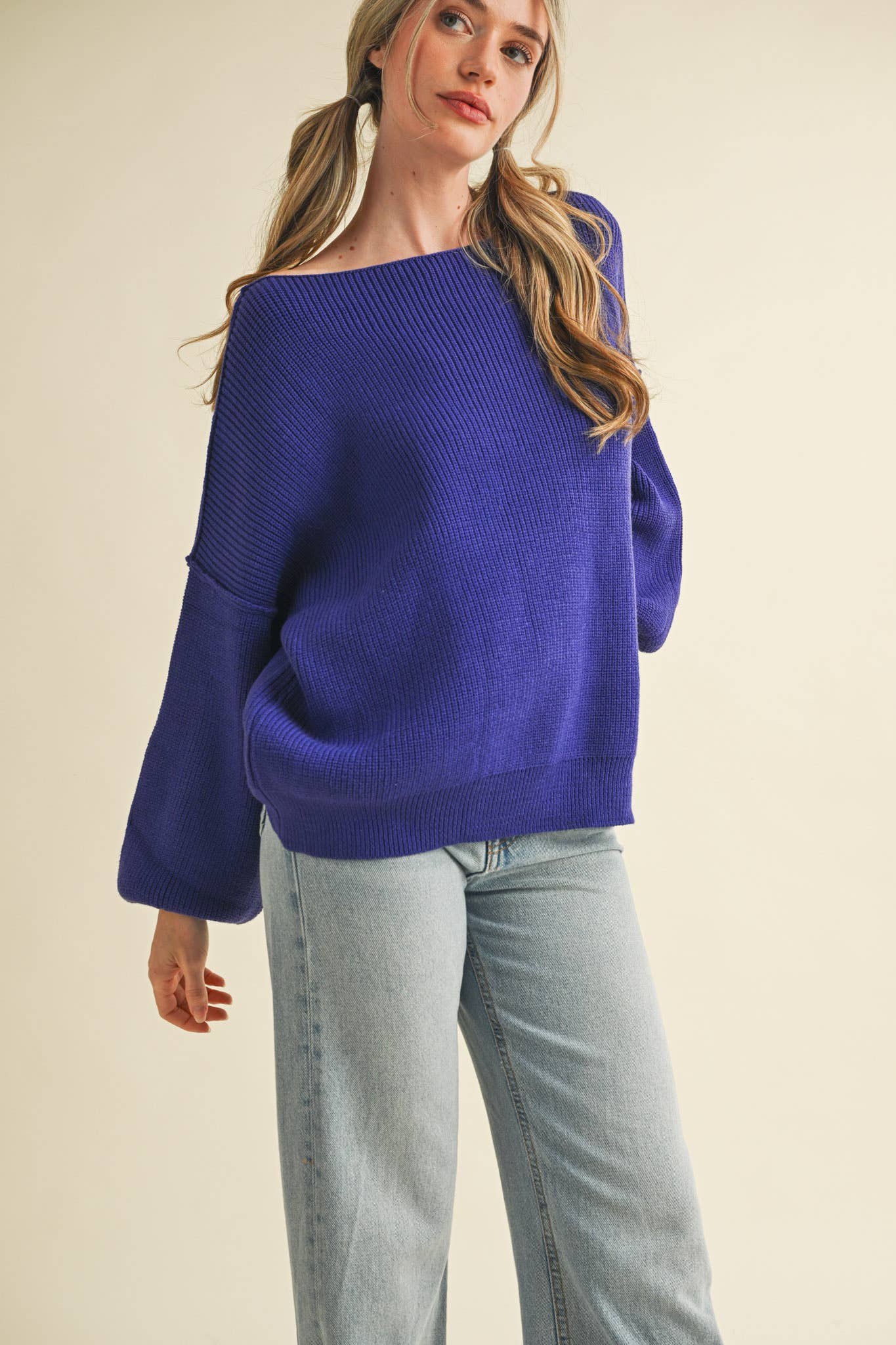 Nico Sweater - Blue - SPARROW
