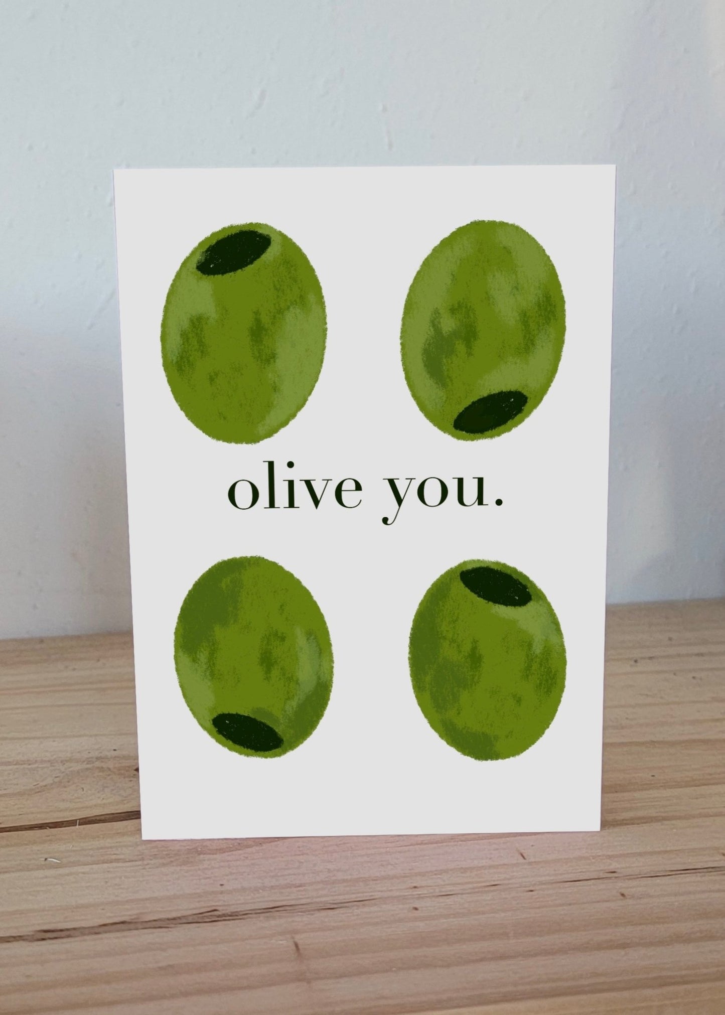 Olive You Greeting Card - SPARROW