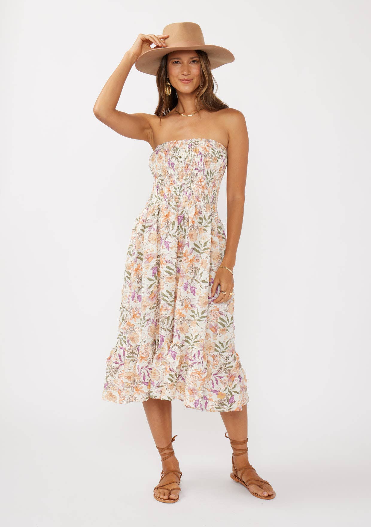 Olivia Floral Dress/Skirt - SPARROW