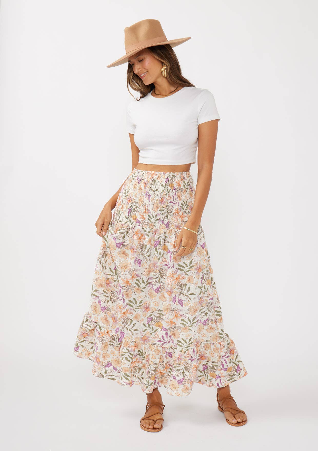 Olivia Floral Dress/Skirt - SPARROW