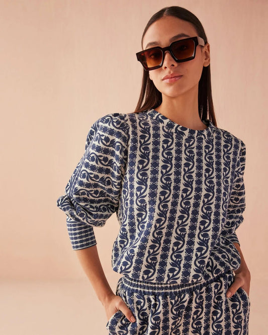 Omika Lydia Sweatshirt - Valetta Ink - SPARROW