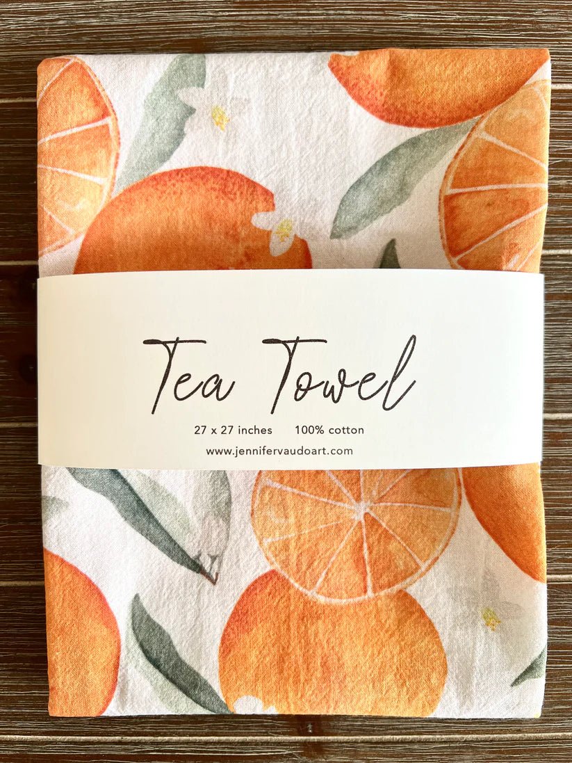 Oranges Tea Towel - SPARROW