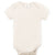 Organic Baby Short Sleeve Classic Bodysuit - Oat - SPARROW