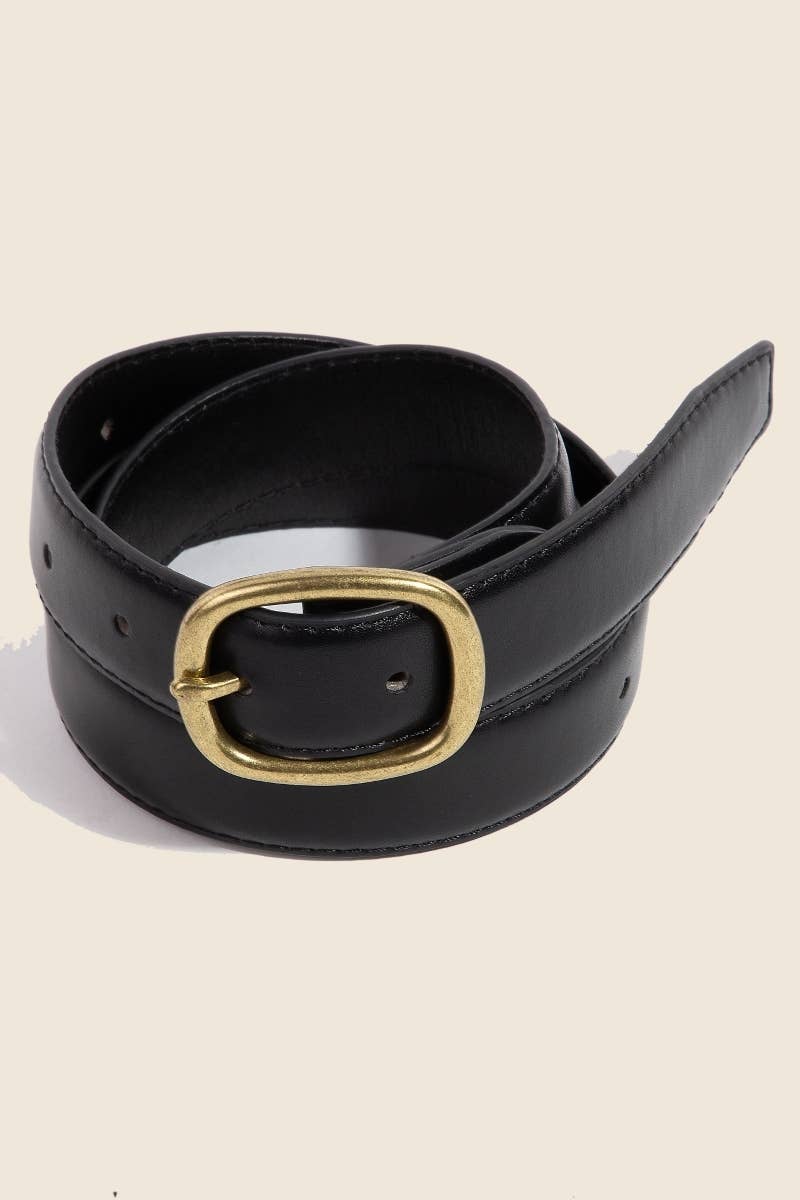 Oval Buckle Belt - SPARROW