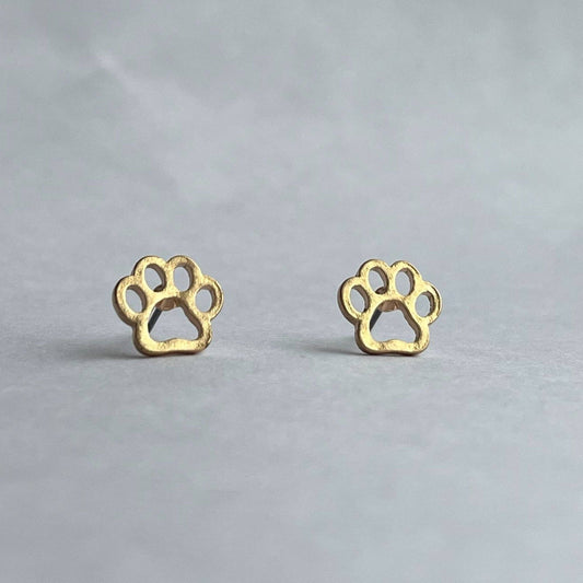 Paw Stud Earrings - SPARROW