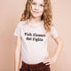 Pick Flowers Not Fights Kids Tee - SPARROW