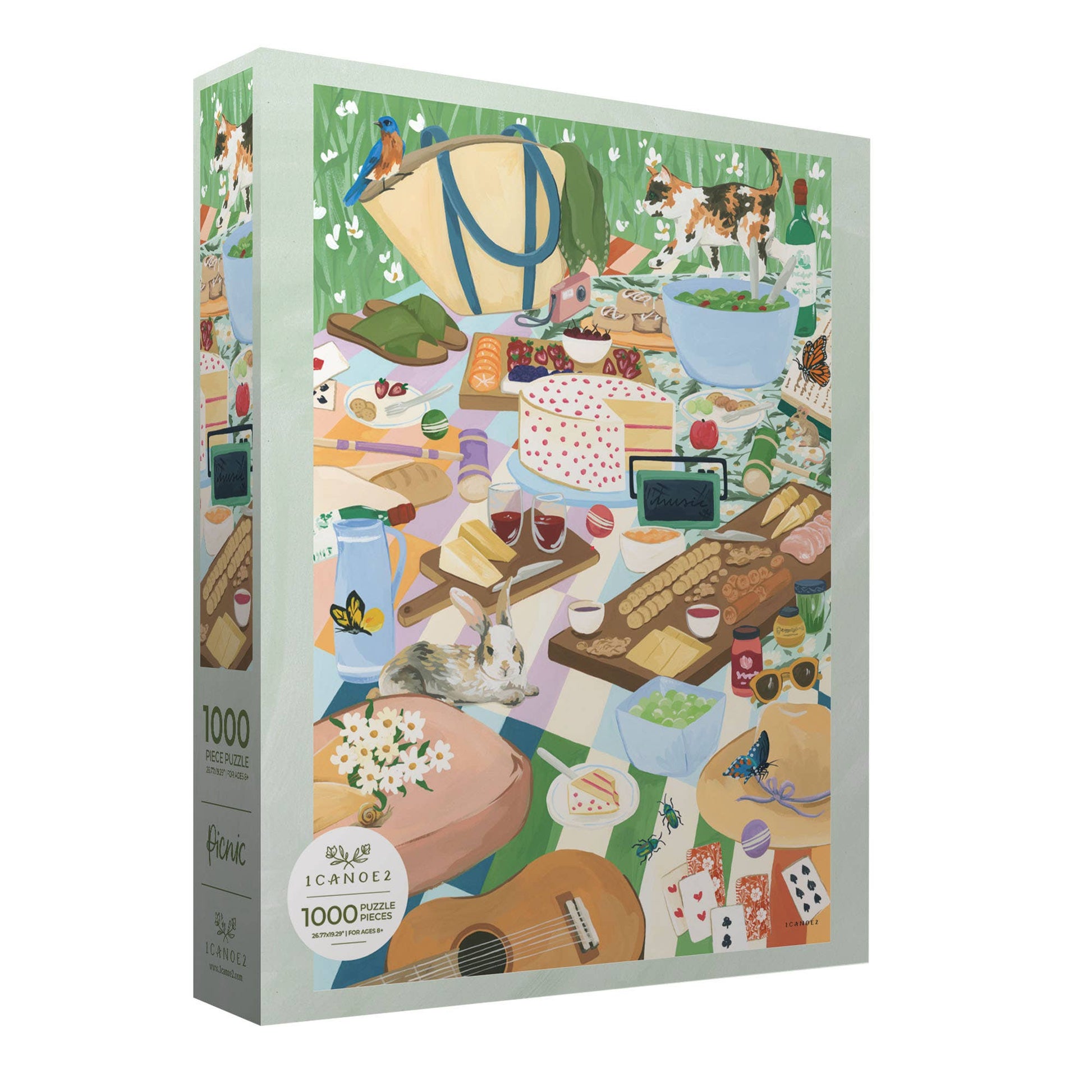 Picnic - 1,000 Piece Jigsaw Puzzle - SPARROW