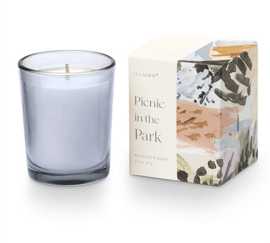 Picnic in the Park Boxed Votive Candle - SPARROW