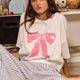 Pink Bow Tee - SPARROW