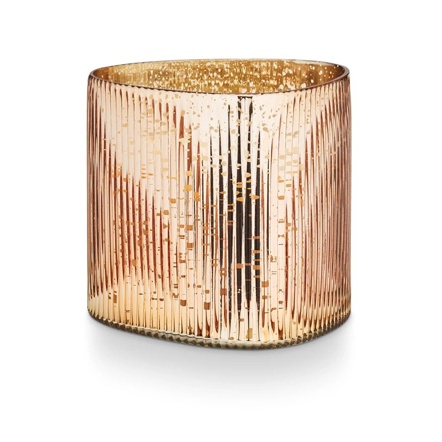 Pink Pine Glitz Large Glass Candle - SPARROW