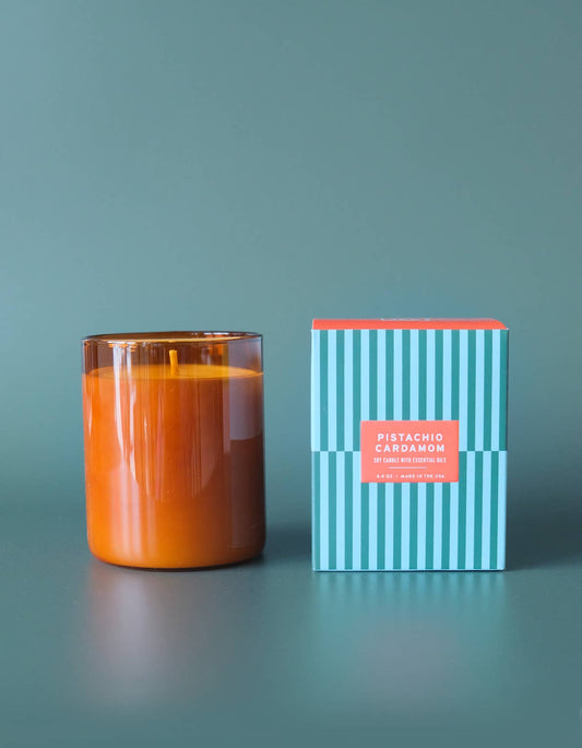 Pistachio + Cardamom Essentials Candle | 8 oz. - SPARROW