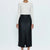 Pistola Alice Midi Skirt - Slate Black - SPARROW