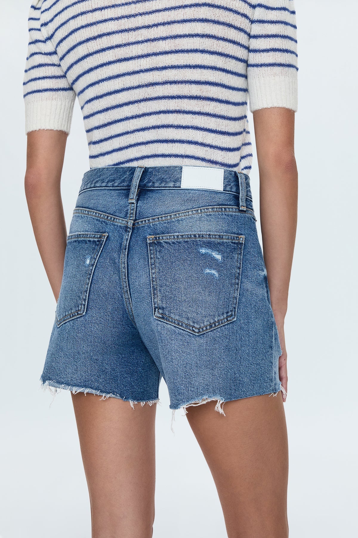 Pistola Andie High Rise Vintage Cut Off Short - Thesis Distressed - SPARROW