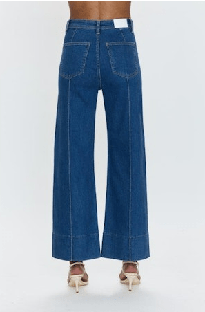 Pistola Penny Pintuck Ankle Jeans - SPARROW