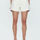 Pistola Saige High Rise Shorts - Eggshell - SPARROW