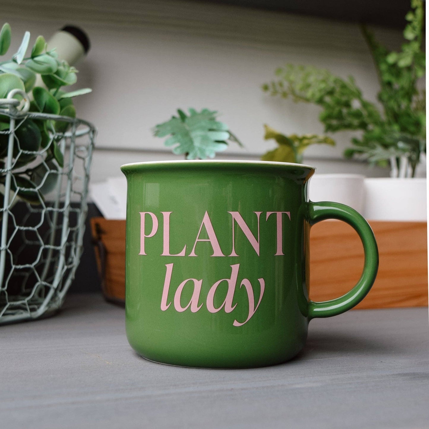 Plant Lady 11 oz Campfire Coffee Mug - Home Decor & Gifts - SPARROW