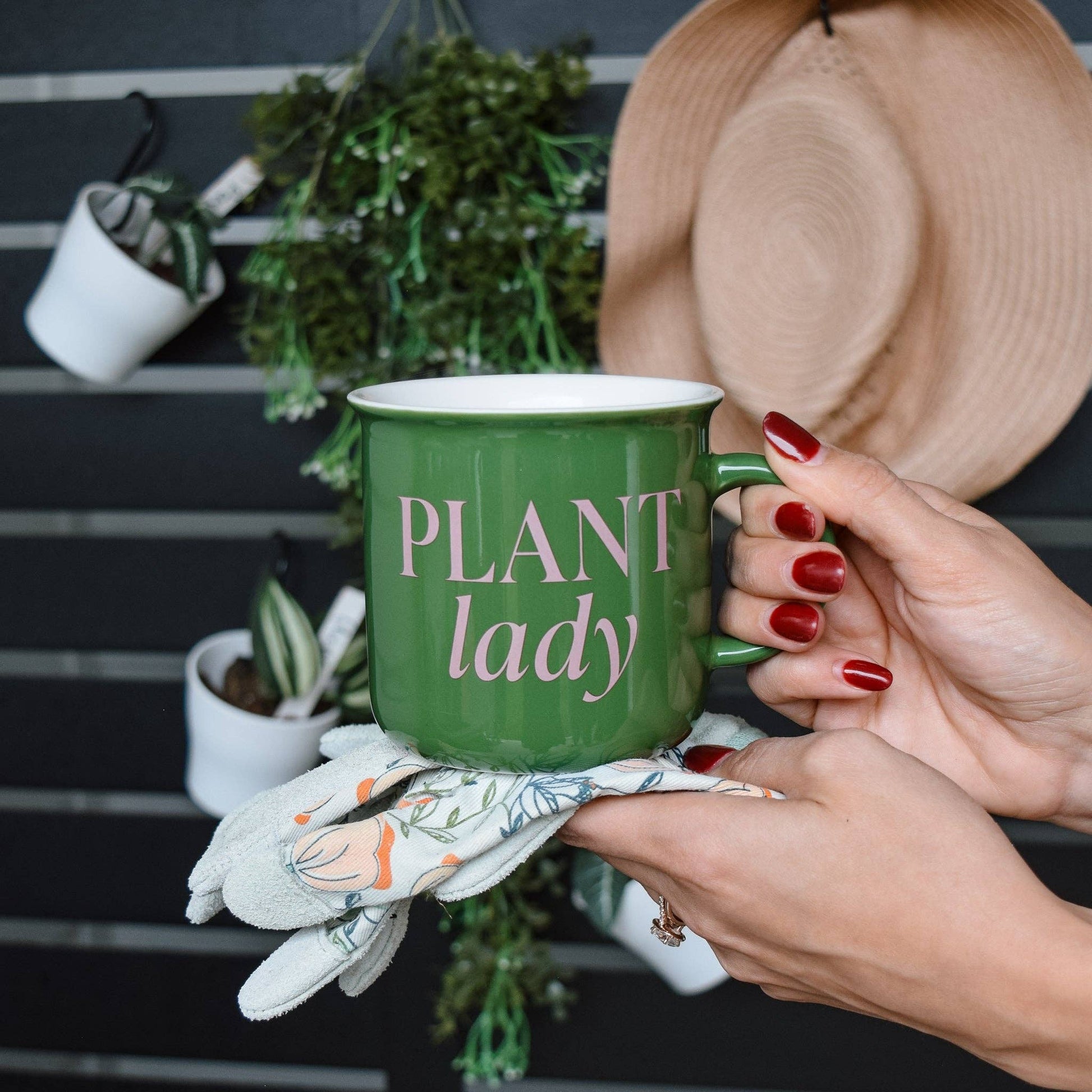 Plant Lady 11 oz Campfire Coffee Mug - Home Decor & Gifts - SPARROW