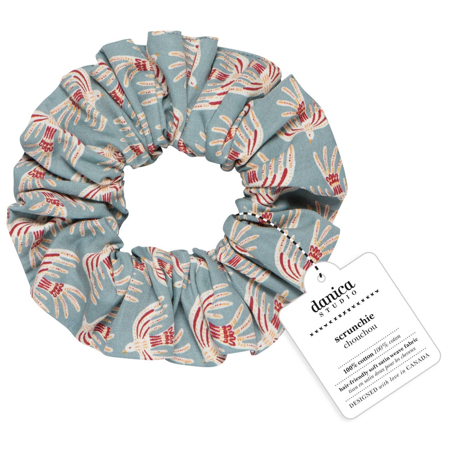 Plume Scrunchie - SPARROW