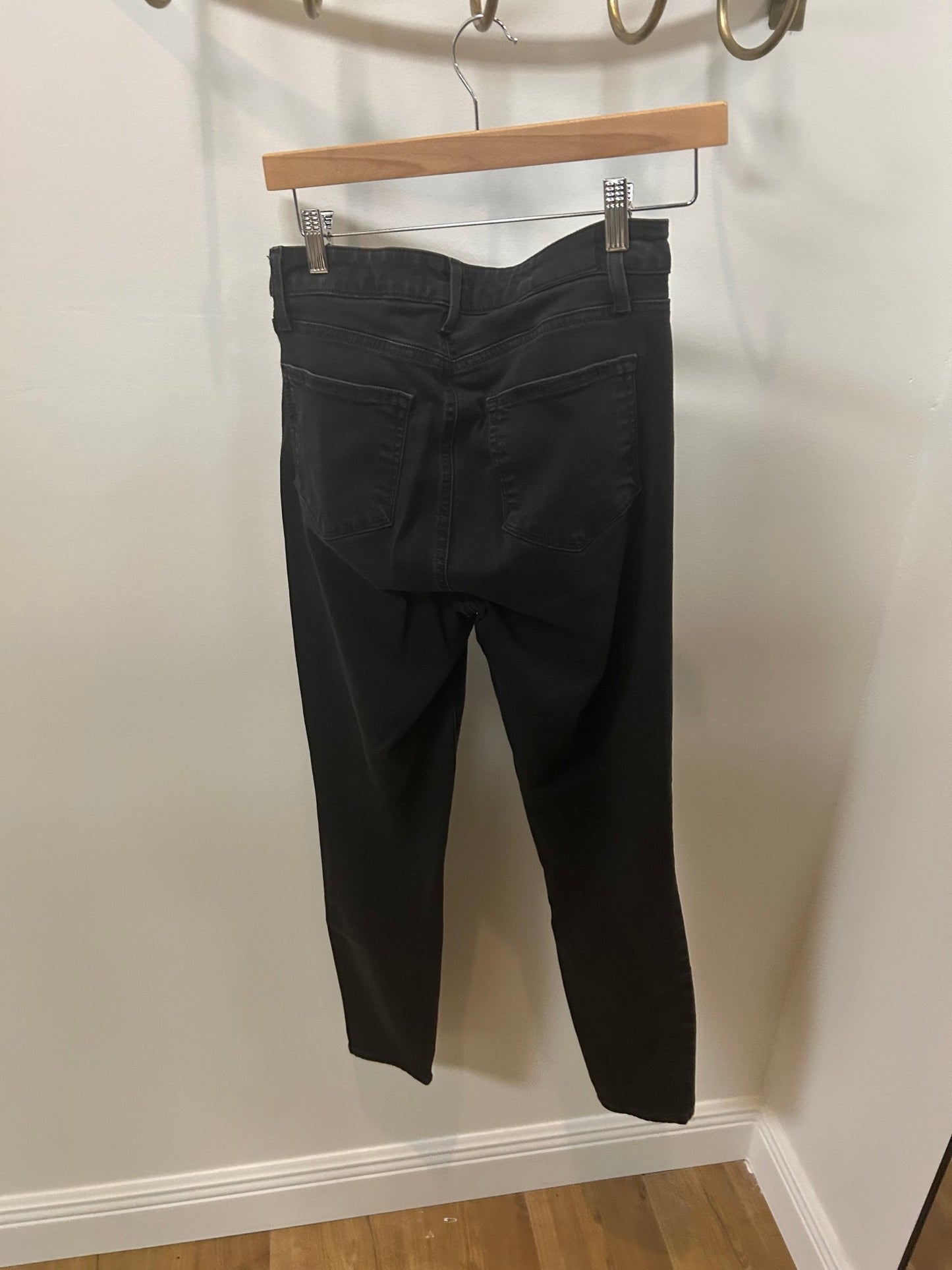 Pre loved Paige black denim - SPARROW