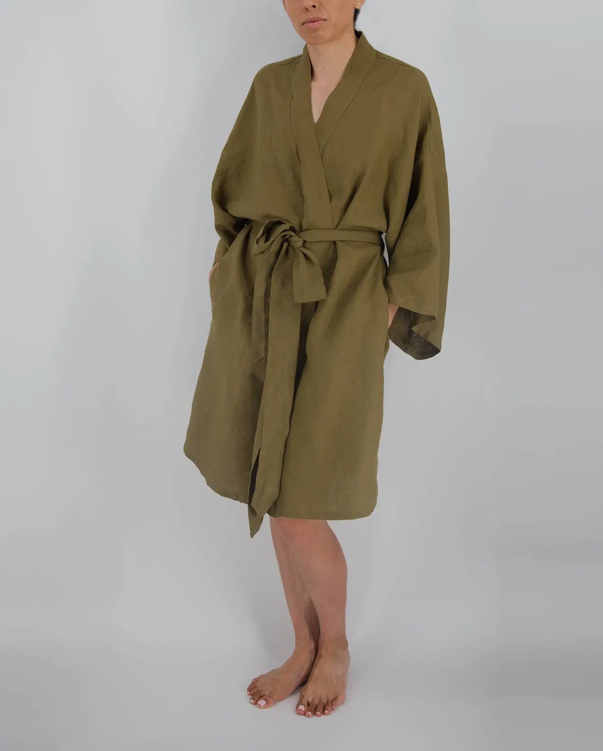 Pre - Order Leia Mid - Length Robe - SPARROW