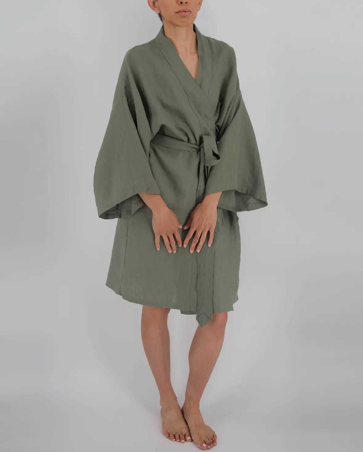 Pre - Order Leia Mid - Length Robe - SPARROW