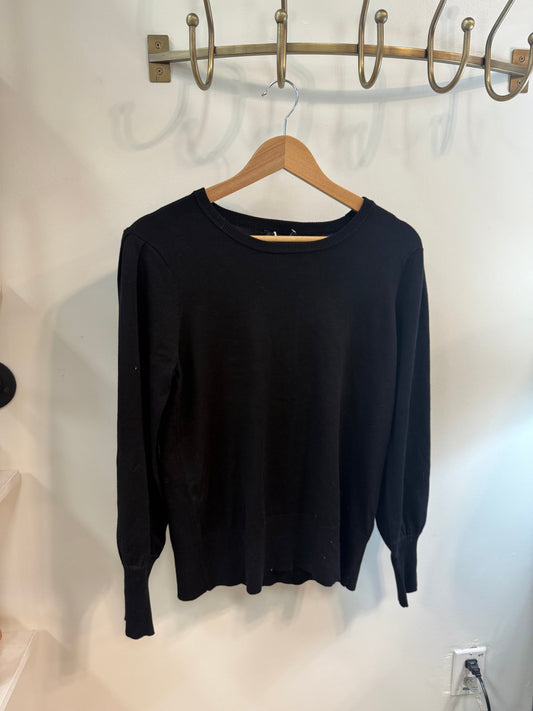 Preloved Adrianna Papell Black Sweater NEW - SPARROW