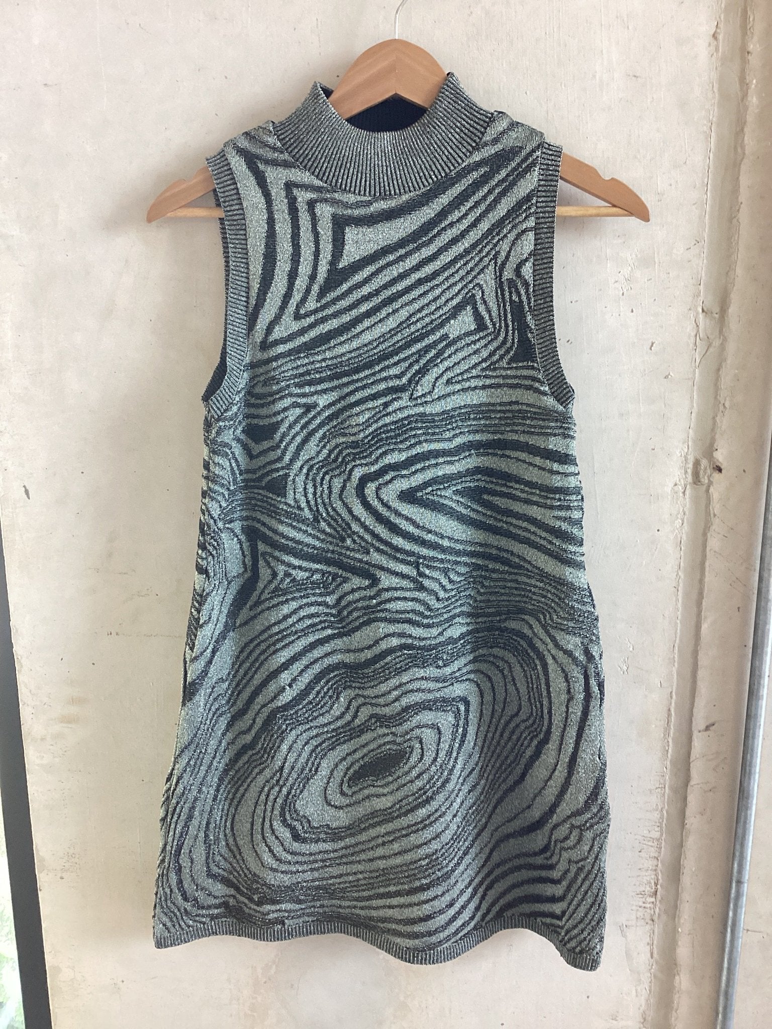 Preloved Anthropologie Knit Mini Dress - SPARROW