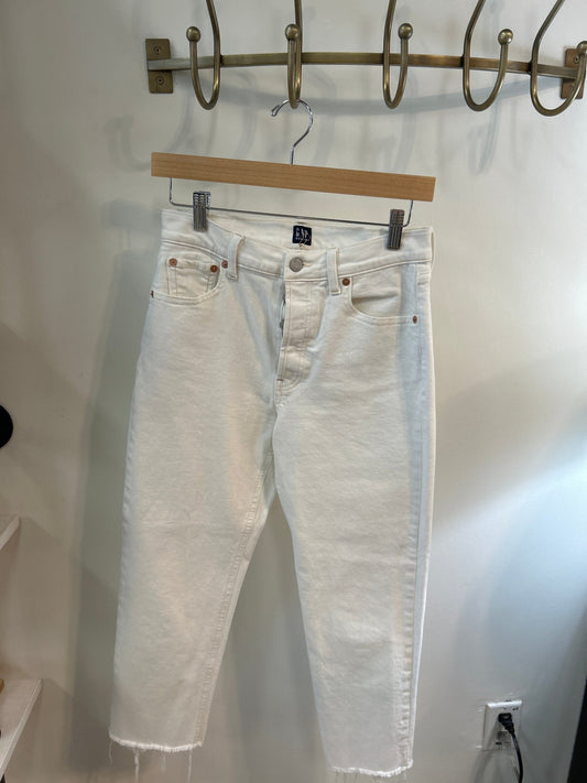 Preloved Gap White Jeans - SPARROW